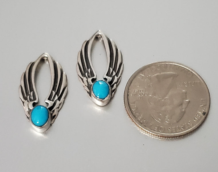 3318-Sterling and Turquoise Jewelry Making Pieces