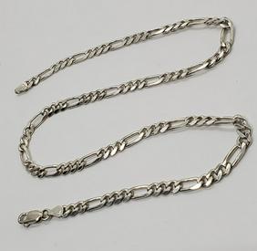 4.5mm CI Italian Sterling Silver Chain Necklace