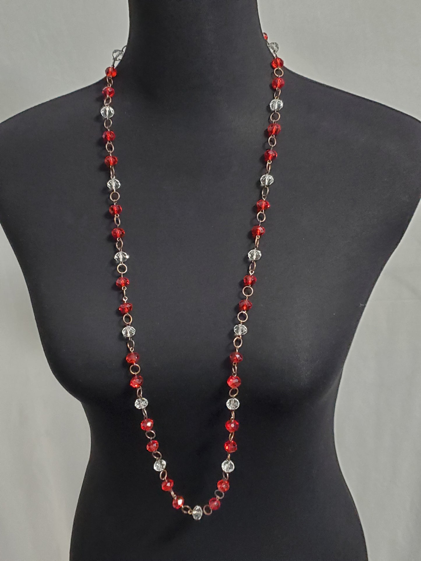 5426-Vinatge Glass Necklace