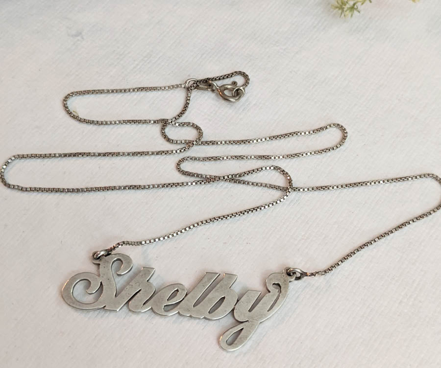 Italy Sterling Silver "Shelby" Box Chain Necklace