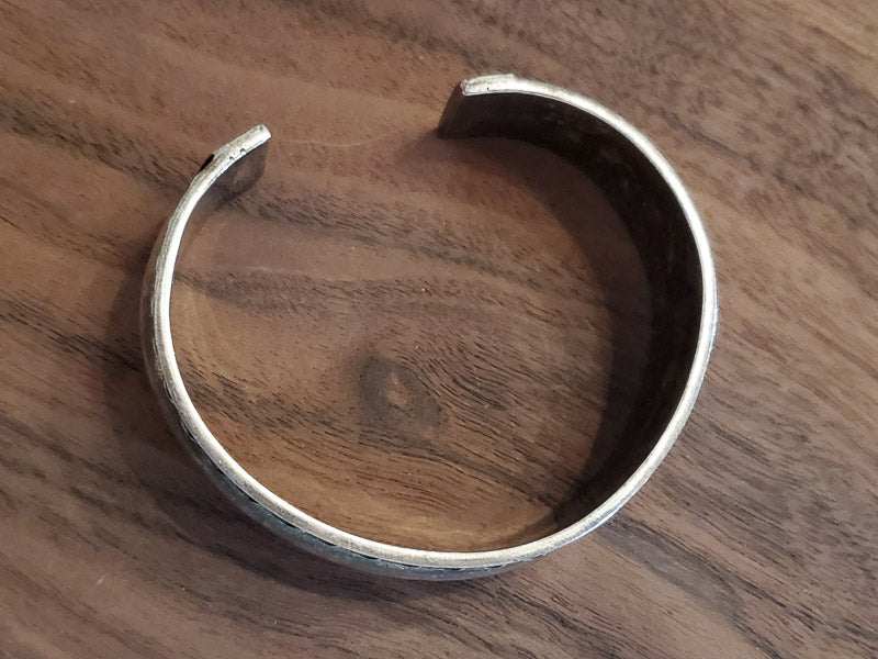 Large Sterling Silver Cuff Bracelet